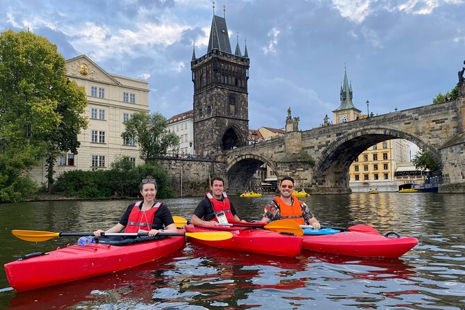 Prague Kayak Tour in City Center - 2 hours - From Charles Bridge Launch Ramp to First River Views