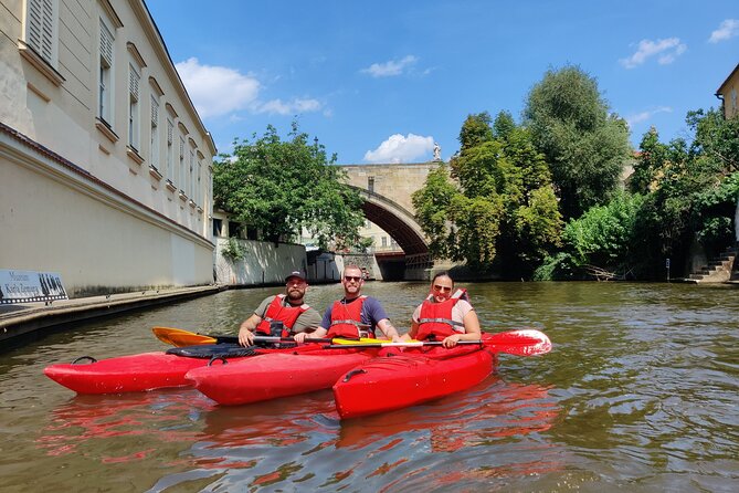 Prague Kayak Tour in City Center - 2 hours - Manesuv Most and Devil’s Channel, Where the River Changes Mood