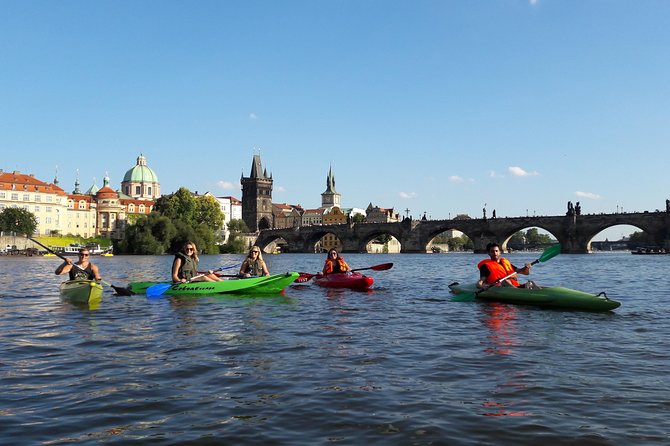 Prague Kayak Tour in City Center - 2 hours - Straka Academy and the Quiet Power of River-Side Prague