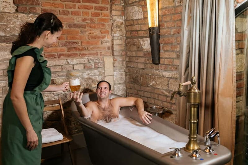 Prague: Lázně Pramen. Wine, Beer bath and Wellness SPA - Key highlights worth your hour