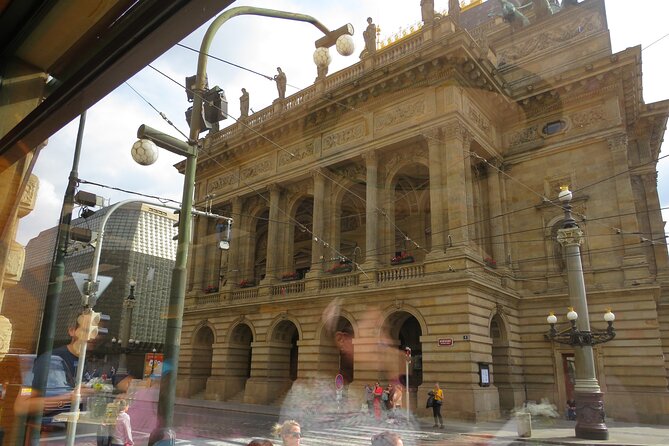 Prague Literary & Historical Tours - Comprehensive Route - Stare Město finish on cobbles, with Old Town landmarks nearby