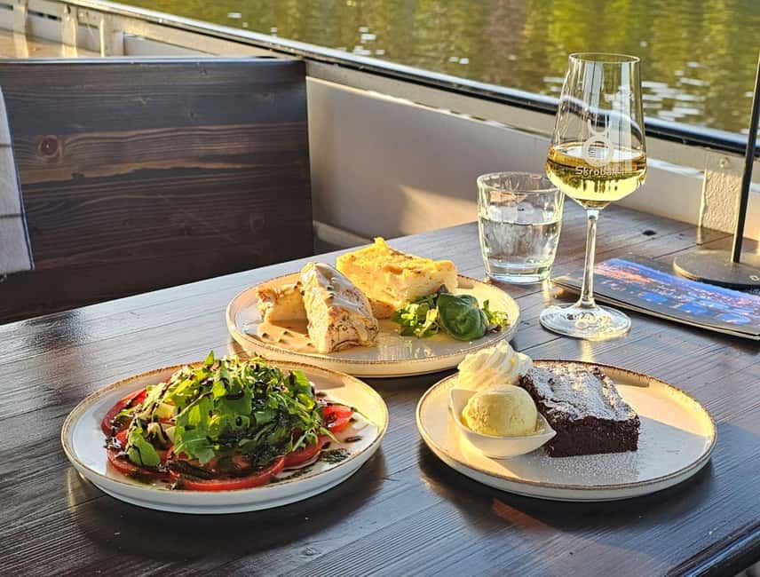 Prague: Lunch Cruise on the Vltava with 3-Course Menu - Charles Bridge, Old Town, and the river views you will remember