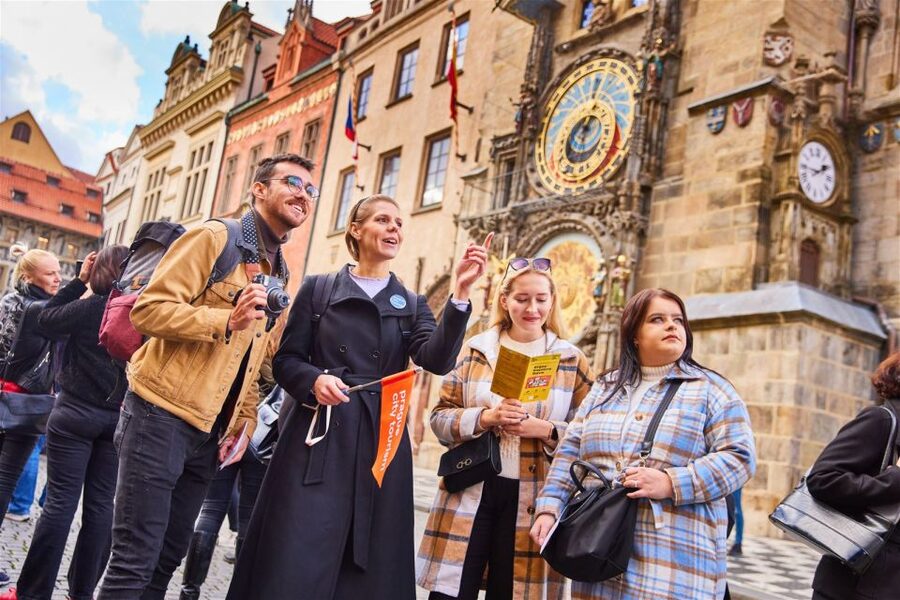 Prague: Medieval Underground Guided Tour - Entering the Medieval Underground of the Old Town Hall
