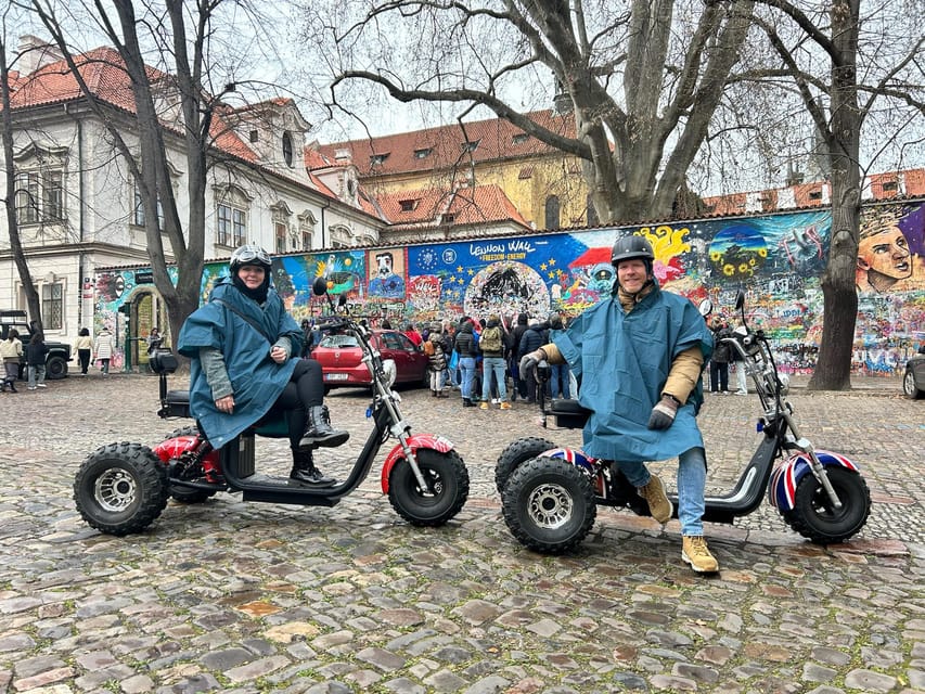 Prague Monastery & Panoramic Viewpoint Electric Trike Tour - Prague Castle Area, Great Strahov Stadium, and Petrin Hill