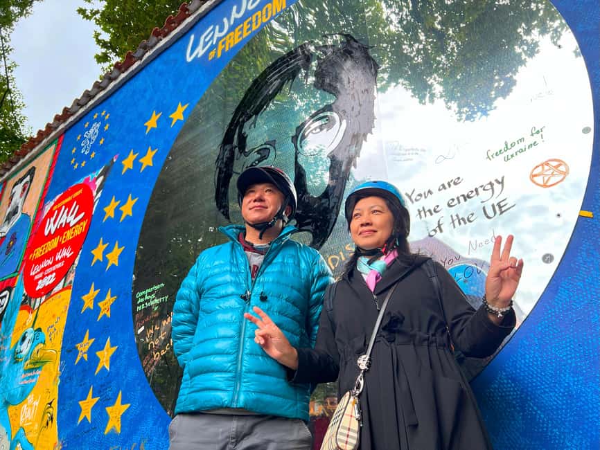 Prague: Monster Bike Trike Tour Euro Segway Experience - John Lennon Wall, then straight into the city’s atmosphere