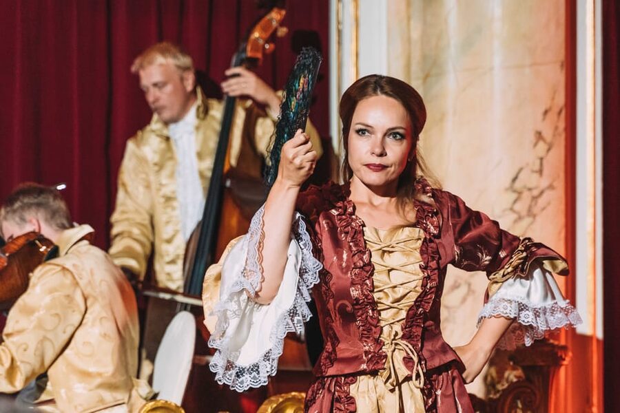 Prague: Mozart Ballroom Concert Ticket with 3-Course Dinner - The neo-baroque Boccaccio Ballroom, right in Old Town
