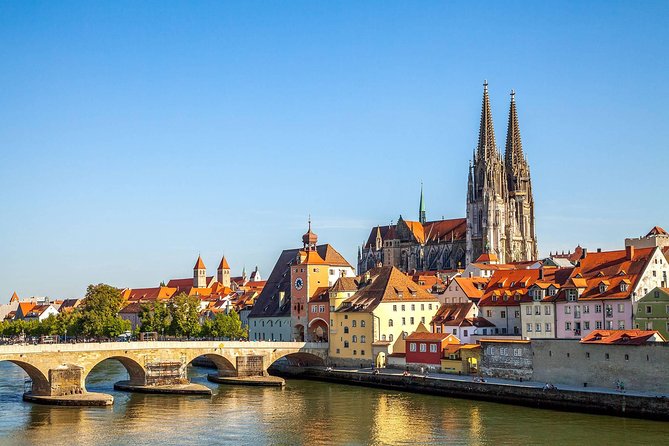 Prague-Munich One-Way Sightseeing Day Tour - Regensburg UNESCO center: St Peter’s Cathedral and the Stone Bridge