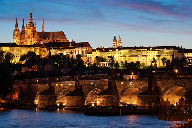 Prague Night Tour and River Vltava Dinner Cruise - The River Boat Experience: Aperitif, Outdoor Deck, and Panoramic Windows