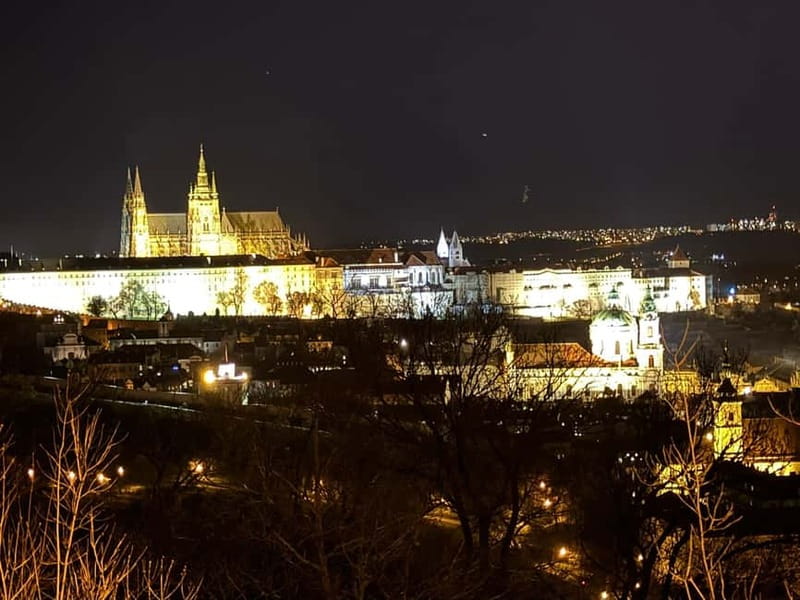 Prague: Night Walk through Prague Castle with City Views - From Malostranská to Castle Gates, Without the Day Crowds