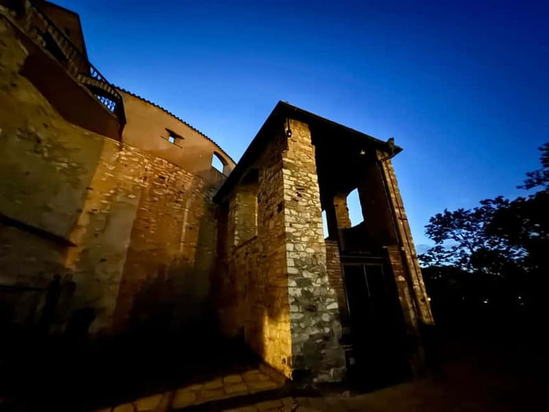 Prague: Night Walk through Prague Castle with City Views - Golden Lane After Dark: A Chilling Side Street With Stories