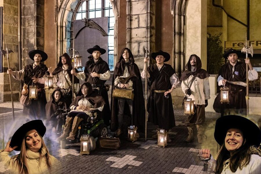Prague: Nightwatchman of Prague Walking Tour - Powder Tower and Ovocný trh: learning the city by walking its edges