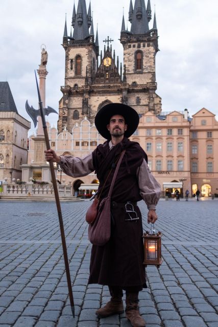 Prague: Nightwatchman of Prague Walking Tour - Estates Theatre and the streets between scenes