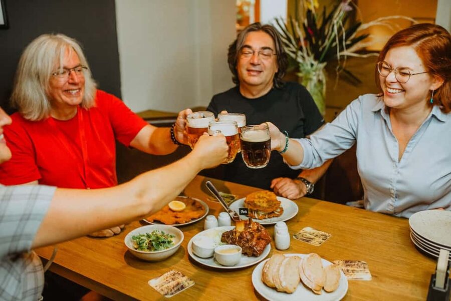Prague: Old Town Fun Evening Food and Drink Tour - The walk breaks: photo stops that actually fit the meal pace