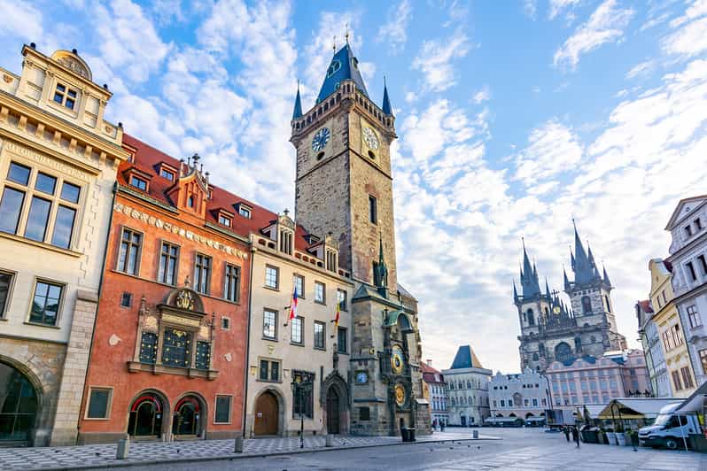 Prague: Old Town Guided Walking Tour and City Boat Ride - Celetná Street to Municipal House and Powder Tower