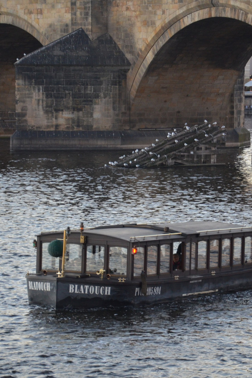 Prague: Old Town Guided Walking Tour and City Boat Ride - Wenceslas Square and National Avenue, Then the Final Walk to Charles Bridge