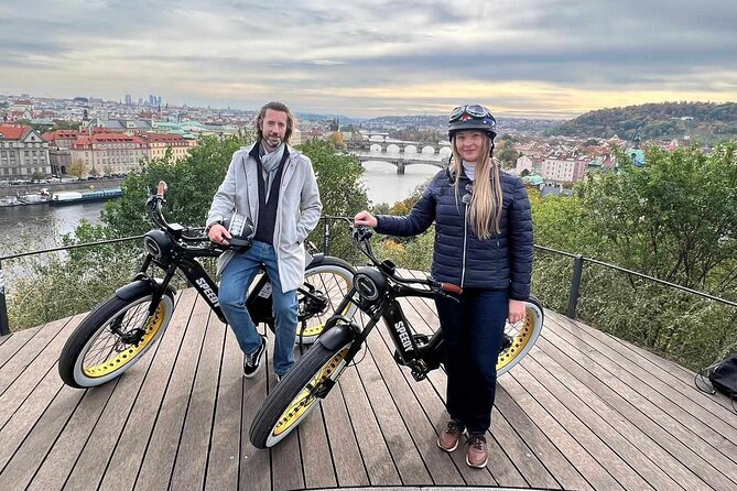 Prague on Stylish Retro styled E-Bike - Viewpoints & Sightseeing - Wenceslas Square and the Powder Tower: Prague’s Straight-Away Landmarks