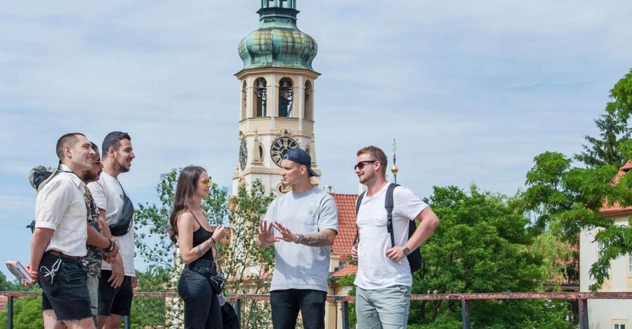 Prague: One Prague Tour with Local Food & Beer - Castle Side route: Lesser Town, Hradcany, and Prague Castle area viewpoints