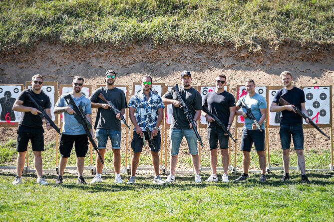 Prague: Outdoor shooting experience 3 to 10 guns + BUS Transfer - Shooting lanes from 25 to 500 meters, and what distance teaches you