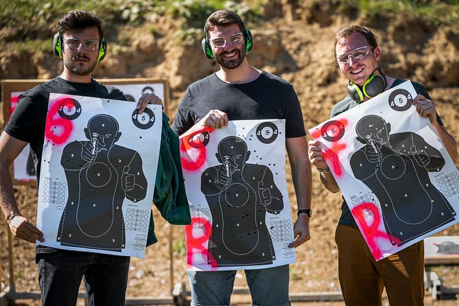 Prague: Outdoor shooting experience 3 to 10 guns + BUS Transfer - Price value: what $102.25 buys you here