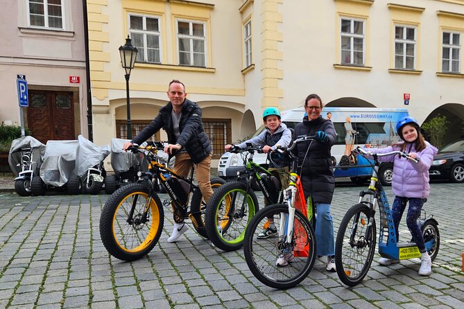 Prague Panoramic Views e-bike and e-Scooter guided Tour - Getting Started at the Prague Segway Tours Office, Plus Your Training Ride