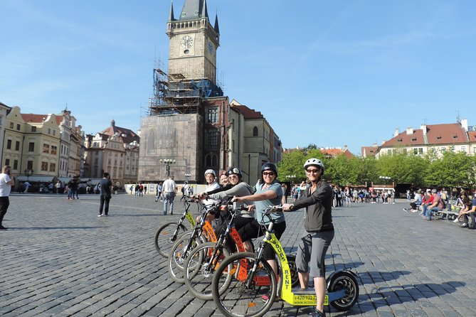 Prague Panoramic Views e-bike and e-Scooter guided Tour - Prague Castle in 15 Minutes, Plus Strahovsky Klášter and Its Brewery