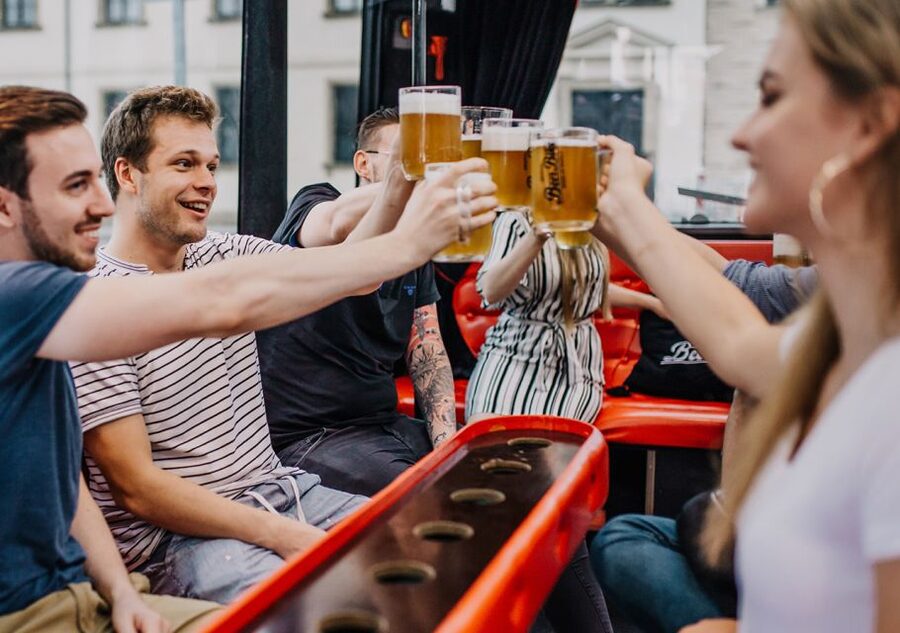 Prague: Party Beer Bus - Meeting points and the fastest way to get on board
