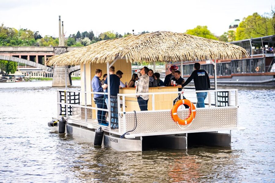 Prague: Party Tiki Boat Sightseeing Cruise with Drinks - Price and Value: When $518 Per Group Makes Sense