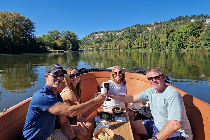 Prague Private Boat Tour - 2 Hours - Holesovice Dock houseboats and Karlin’s modern architecture