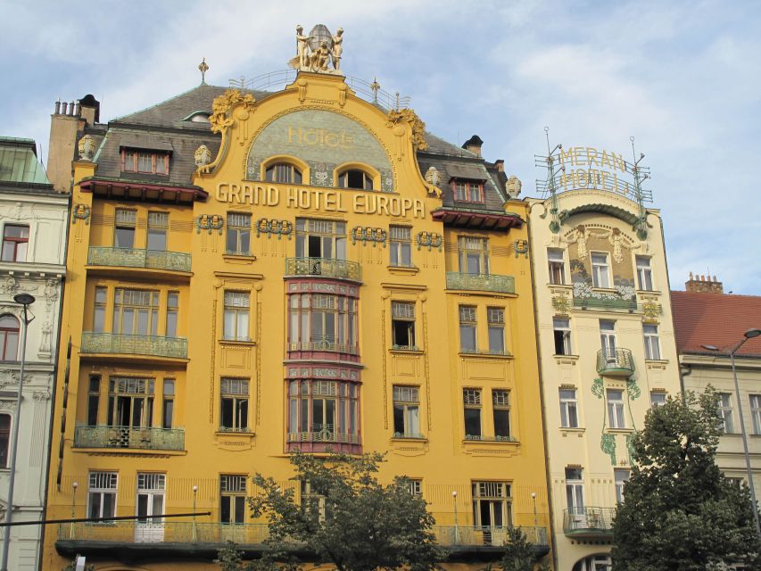 Prague: Private Cubism & Art Nouveau Walking Tour - Hotel pickup and a private guide who changes your pace