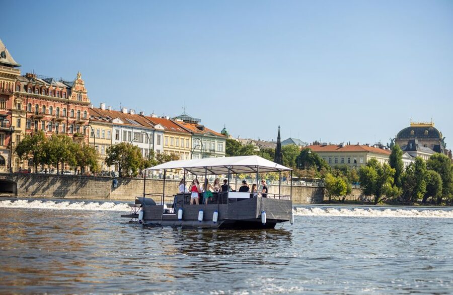 Prague: Private Cycle Boat River Tour with Beer or Prosecco - A private Vltava cycle boat, with beer or prosecco