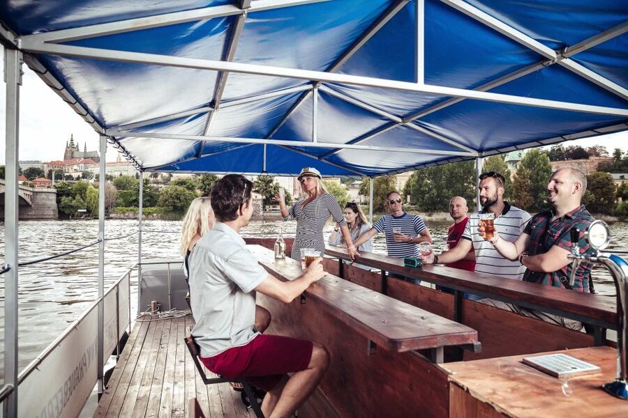 Prague: Private Cycle Boat River Tour with Beer or Prosecco - How the 90 minutes feels on the water
