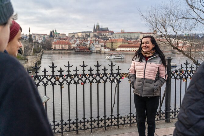 Prague: Private Old Town Walking Tour with Hotel Pickup - First stop at Powder Tower: meeting point with smart city views