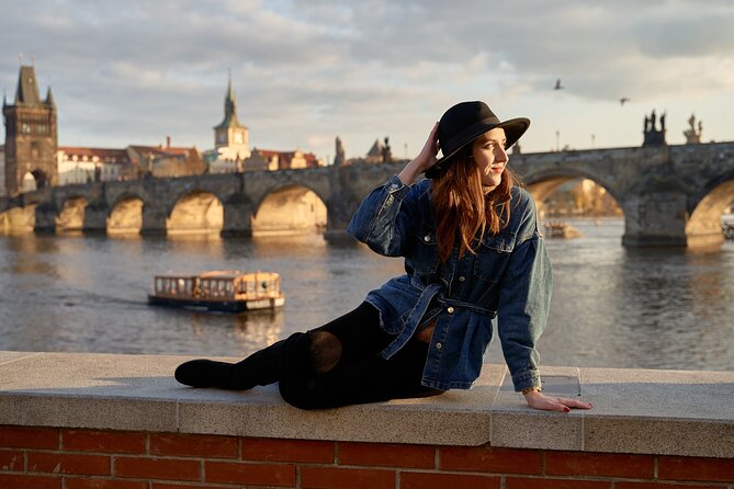 Prague Private Photoshoot - Old Town Hall and the Astronomical Clock: a recognizable finale