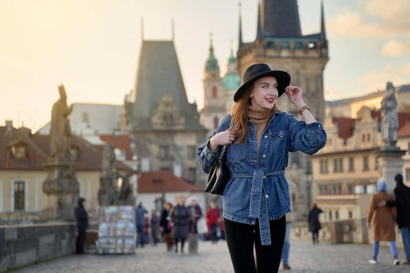 Prague: Private Professional Photoshoot - How the photographer makes you look good (even if you freeze in front of a camera)