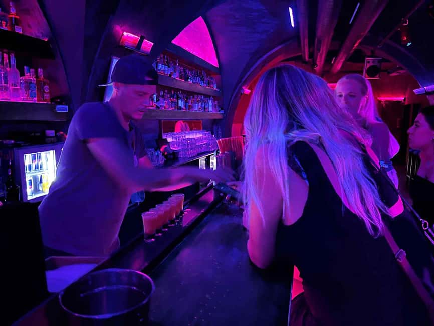 Prague: Pub Crawl with Shots & Entrance to Rooftop Club - Recovery Room to a rooftop club: how the night actually flows