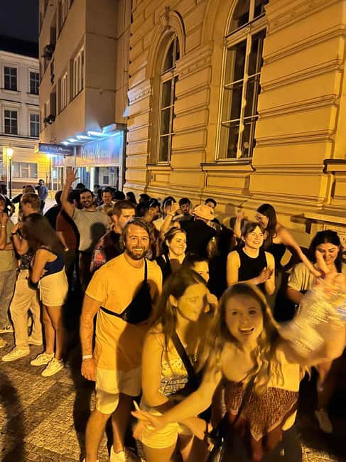Prague: Pub Crawl with Shots & Entrance to Rooftop Club - The bar stops: shots, discounts, and games that do the heavy lifting