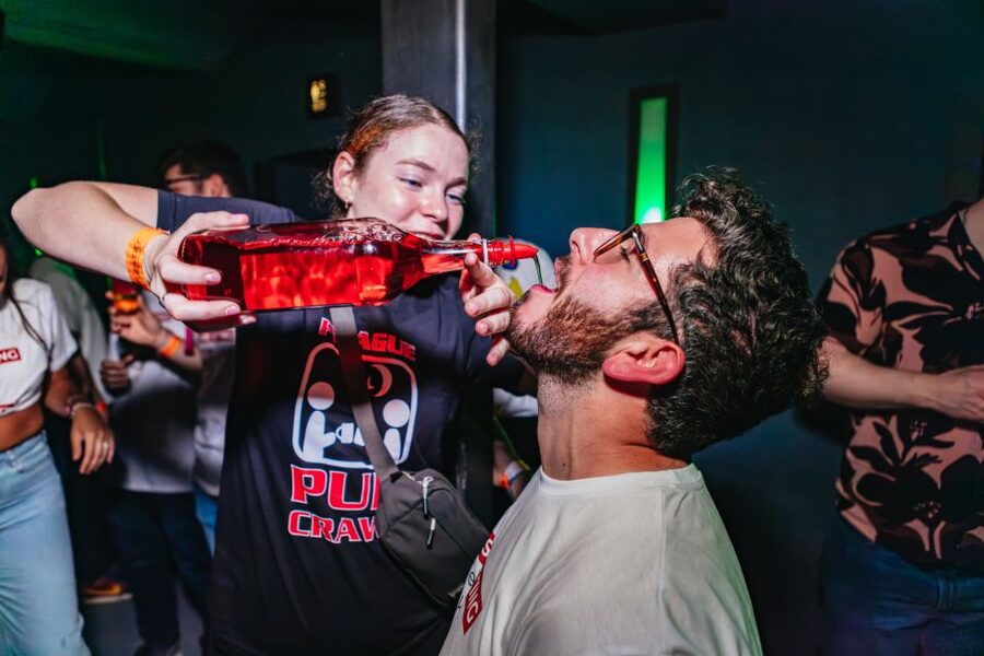 Prague: Pub Crawl with Unlimited Drinks & 5-floor Club Entry - Your guides, games, and how the crawl stays on track