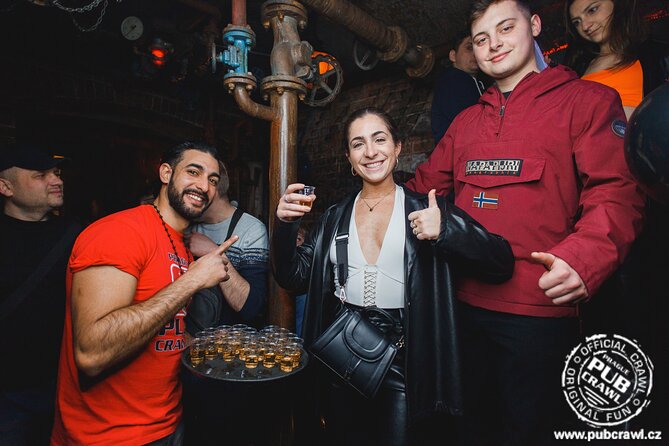 Prague Pub Crawl with Unlimited Drinks & 5 story club Entry - Stop 1: The Chapeau Rouge Open-Bar Block Starting at 8:00 PM