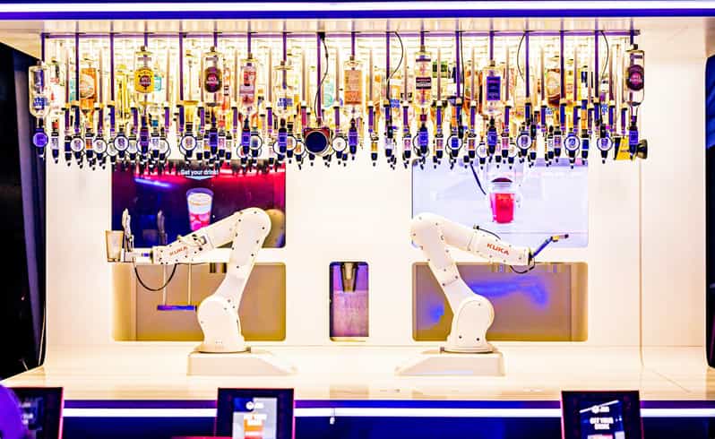 Prague: Robotic Bar Entry with a Drink Included - Check-in, choosing your cocktail, and how the ordering screens actually fit in