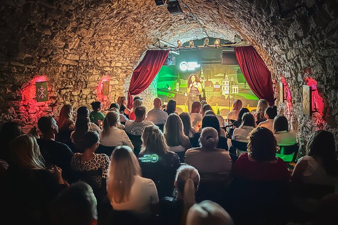 Prague's Famous Stand Up Comedy Show in English - Your ticket: reserved seat, bar access, and a mobile ticket that works