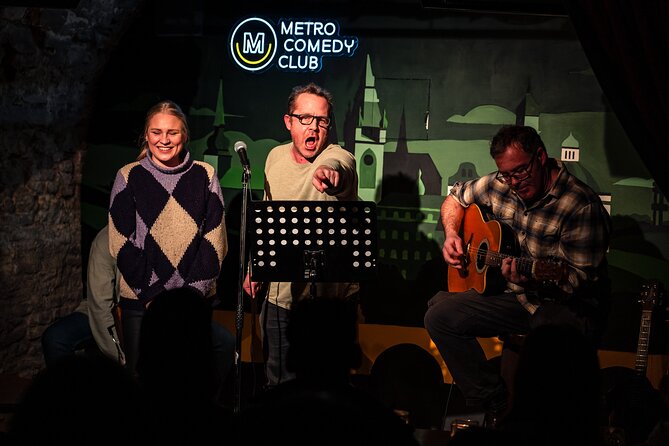 Prague's Famous Stand Up Comedy Show in English - Timing and city planning: fitting laughs between Prague Castle and Charles Bridge