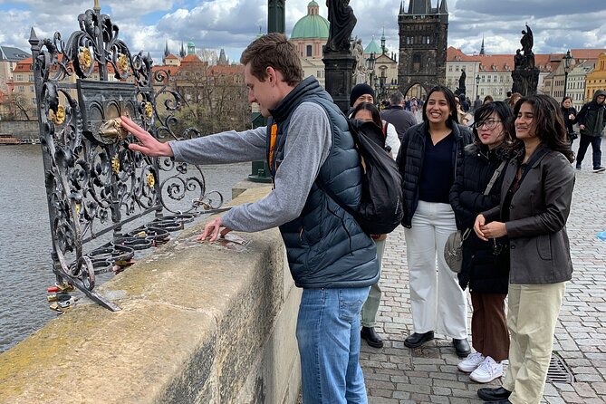 Prague’s TOP Sights - Old Town, Jewish Quarter, Charles Bridge (Tip-based tour) - Charles Bridge: legends, statues, and river views
