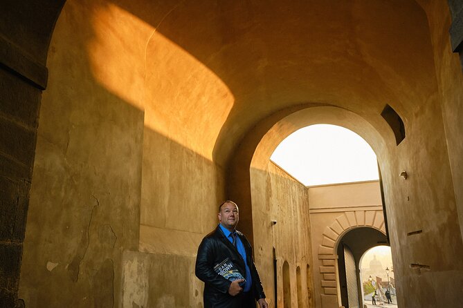Prague Secrets and Symbols Tour - Prague Castle: moat crossings, Matthias Gate views, and questions about symbology
