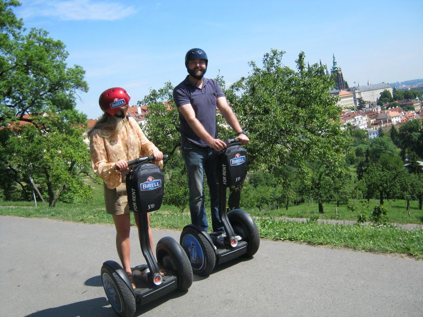 Prague: Segway Sightseeing Live-Guided Tour - Where you ride: Prague Castle viewpoints, Strahov Stadium, and big parks