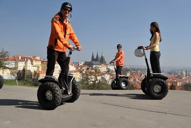 Prague Segway Tour with A Local Guide & Hotel Pick Up - Brevnovský Klášter and the monastery stop: a quick cultural breather