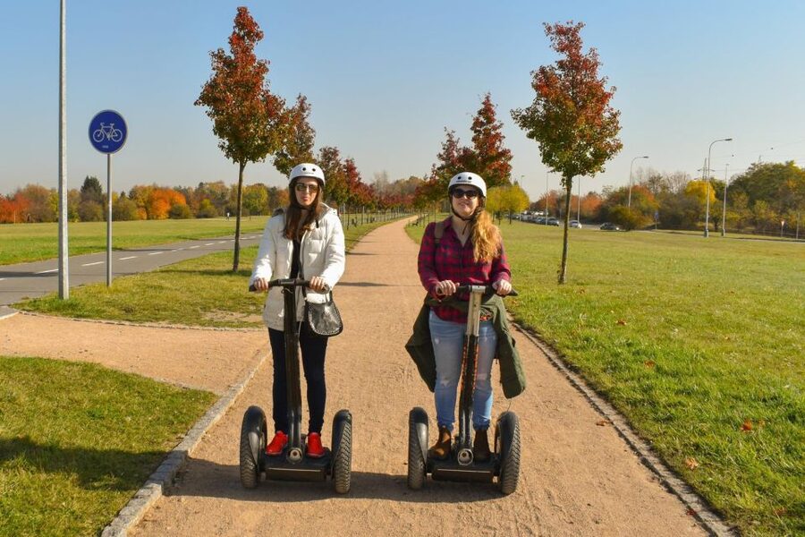 Prague: Shared Group/Private Segway Tour with Hotel Transfer - Petrin Hill, Maxe van der Stoela Park, and the art of the viewpoint