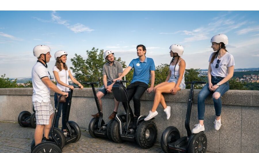 Prague: Shared Group/Private Segway Tour with Hotel Transfer - The route beyond the obvious: Smíchov and Kinsky Garden