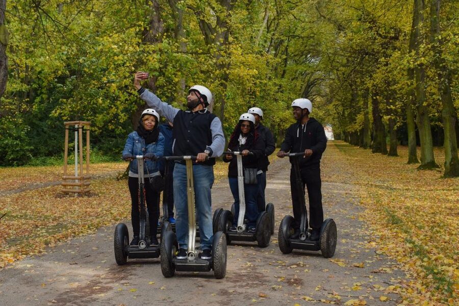 Prague: Shared Group/Private Segway Tour with Hotel Transfer - Getting started at Strahov Stadium, then learning control the smart way