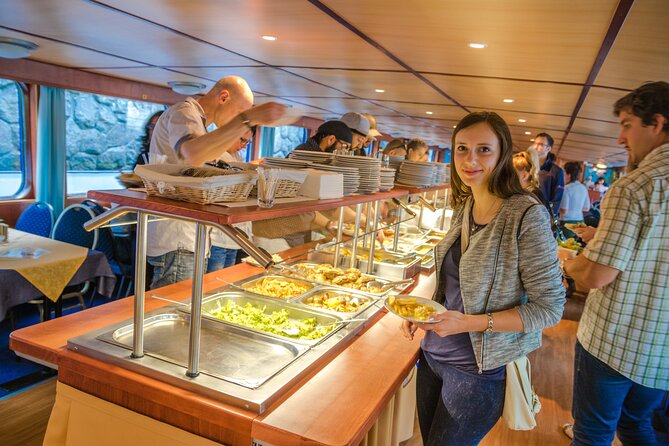 Prague: Sightseeing Boat Cruise with Buffet Dinner - Where the Kingdom of Railways ticket fits in