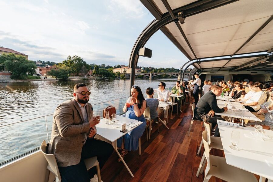 Prague: Sightseeing Dinner Cruise on Open-Top Glass Boat - Charles Bridge, Dancing House, and the Views That Feel Like a Movie